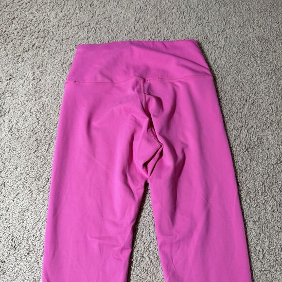 Lululemon Women’s Mid Rise Hot Pink Leggings 23” Athletic Activewear Yoga Sz 4 - Picture 5 of 9